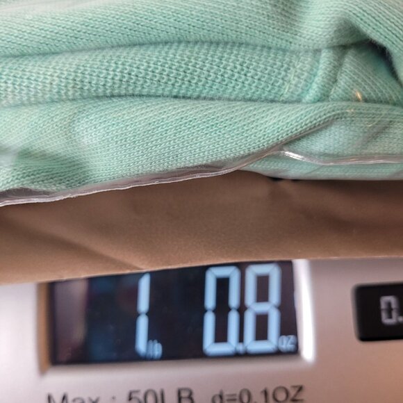 Vineyard Vines UNISEX Mint Green Half-Zip Pullover  Pima Cotton Whale Logo - Picture 12 of 12